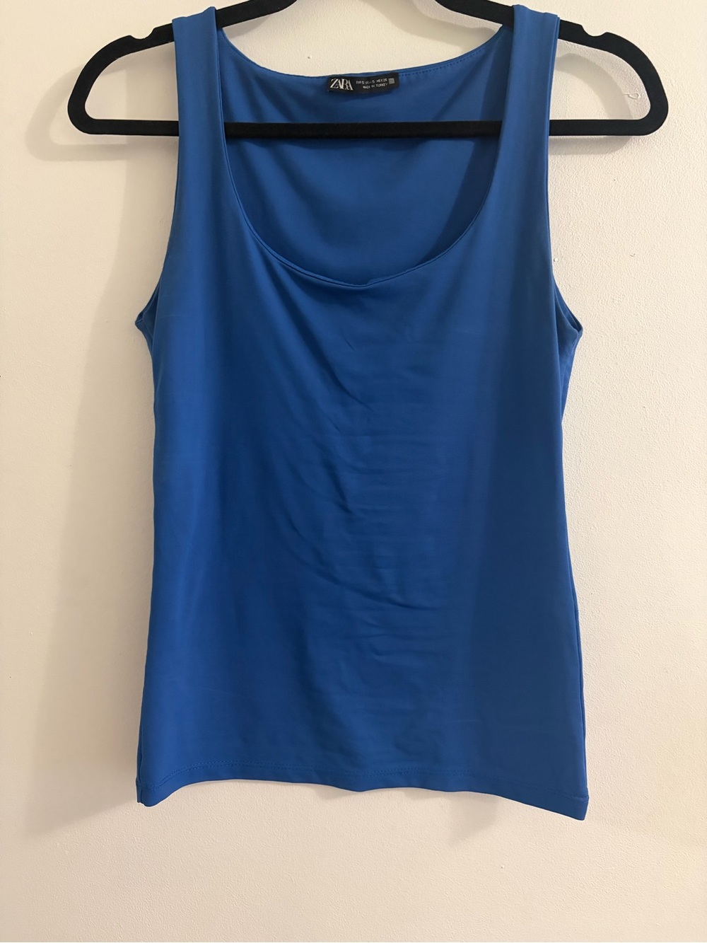 Zara Royal Blue Scoop Neck Tank